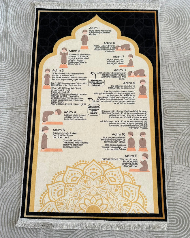 Mihraza™ Adım Adım Öğretici Seccade